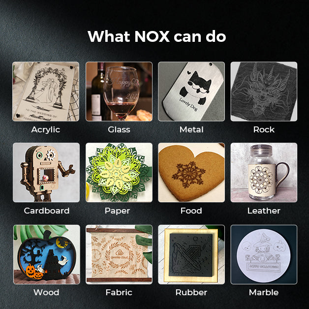 NOX 50W CO2 Laser Cutter Engraver