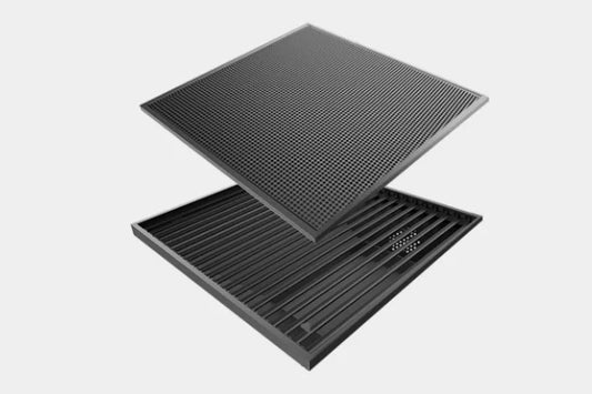 Difference between honeycomb bed and knife blade table