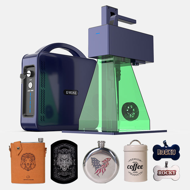 GWEIKE G2 Gravador a Laser de Fibra Portátil 20W/30W/50W