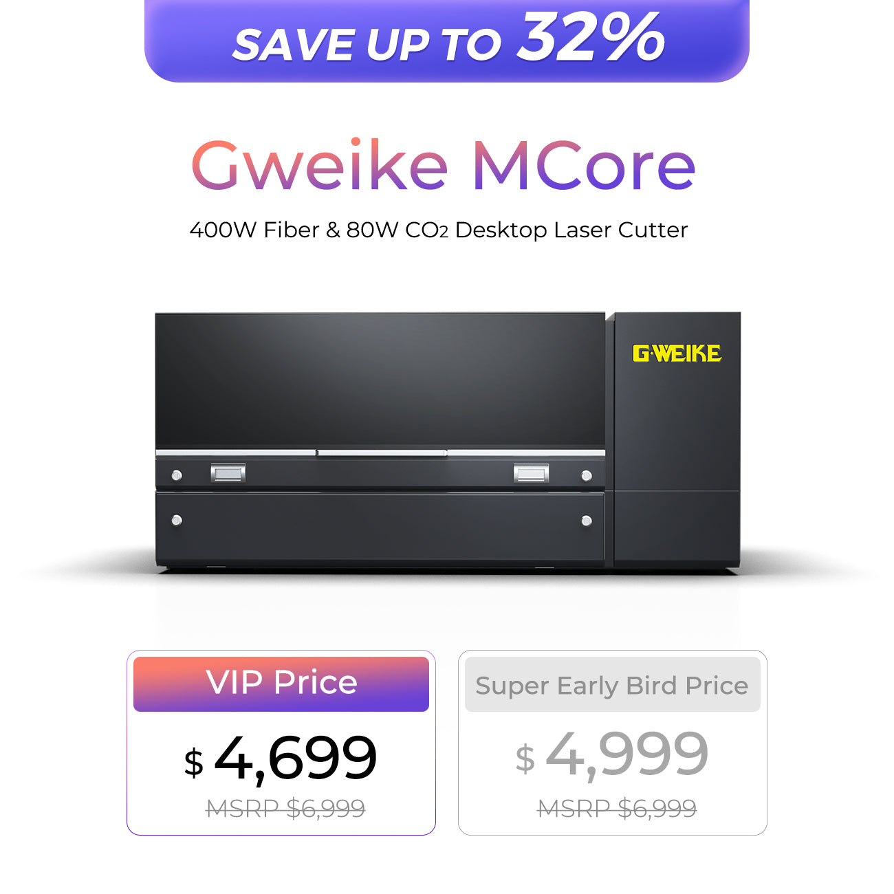 Gweike MCore Kickstarter Deposit